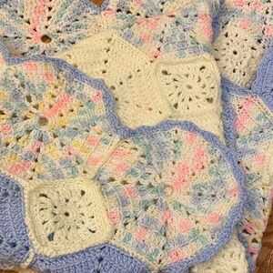 Gorgeous Baby Blanket Crochet Pastel